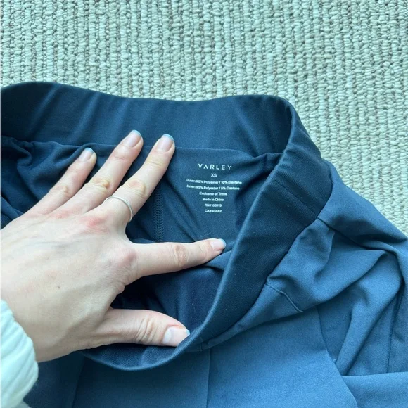 Classic Navy Pleated Skirt